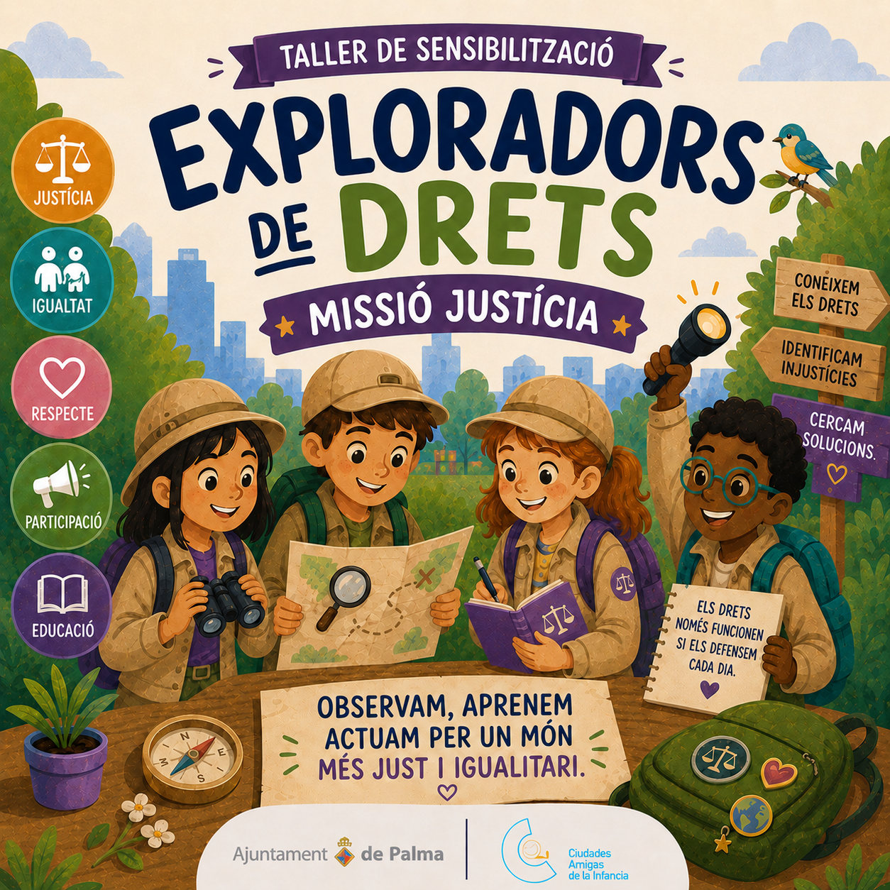 EXPLORADORS DE DRETS Cartell